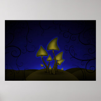 Svampar (Halloween Natt) Poster
