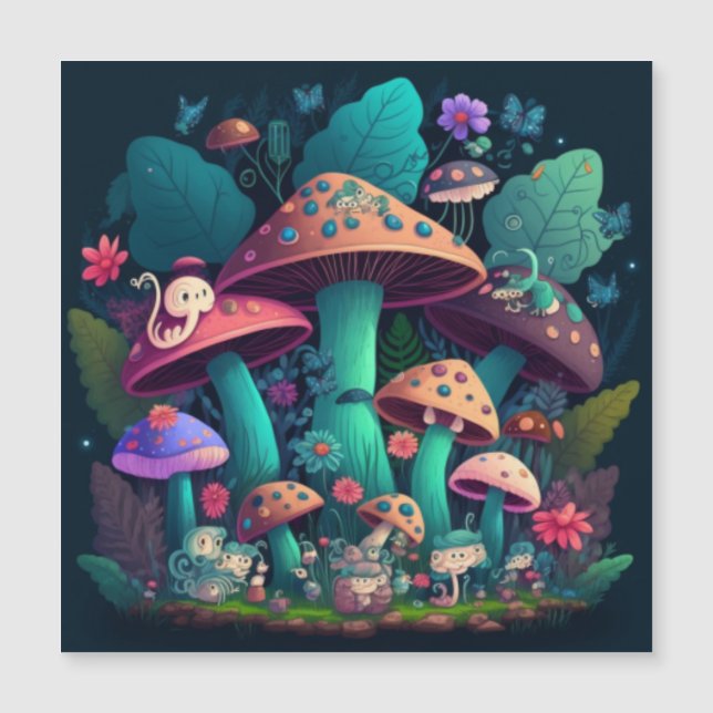 Svampar i fält (Framsida)