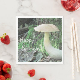 Svampar i Forest Birthday Pappersservett