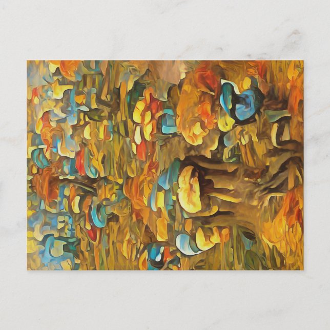 Svampar i vår vykort (Framsida)