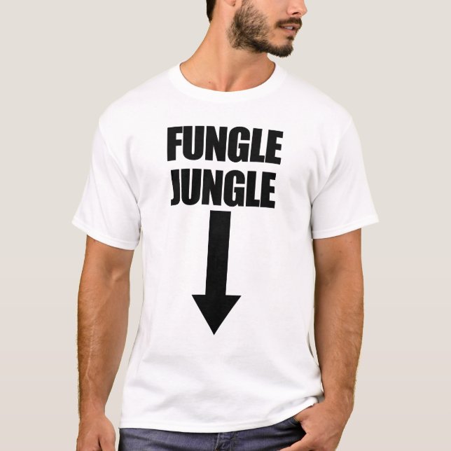 Svampar Jungle Arrow Down Kvinnoburkar T Shirt (Framsida)