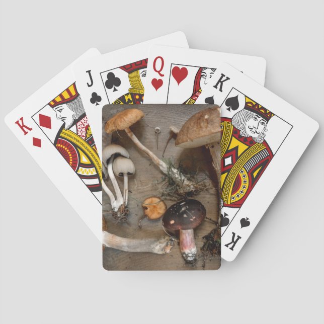 Svampar Kärlek Fungi Casinokort (Baksidan)