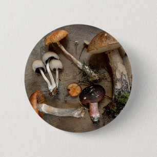 Svampar Kärlek Fungi Knapp
