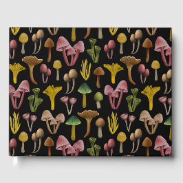 Svampar, lavar och färgade svampar gästböcker