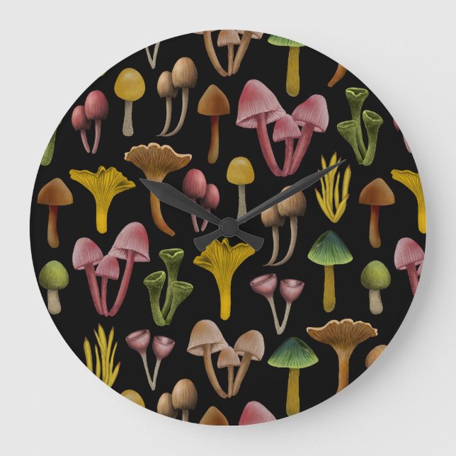 Svampar, lavar och färgade svampar stor klocka (Framsida)