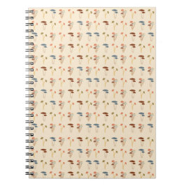 Svampar Mönster Anteckningsbok