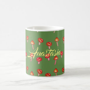 Svampar Mönster Art Anpassningsbar Mugg