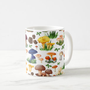 Svampar Mönster Kaffemugg