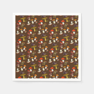 Svampar Napkins Pappersservett