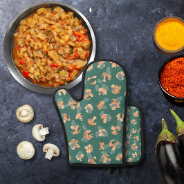 Svampar och bladliknande gröntar grönt