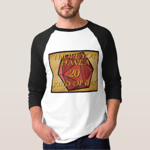 Svampar och drakar Nat 20 T Shirt