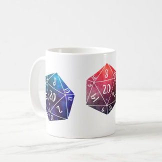 Svampar och drakmer, D20 Kaffemugg