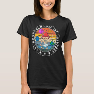 Svampar och svampar Se den enhetliga svampböljan B T Shirt
