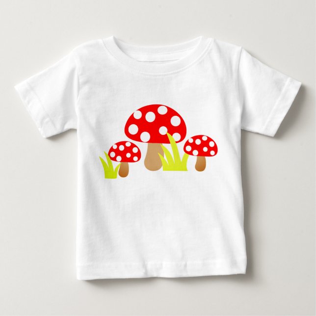 Svampar, svampar, växter t shirt (Framsida)