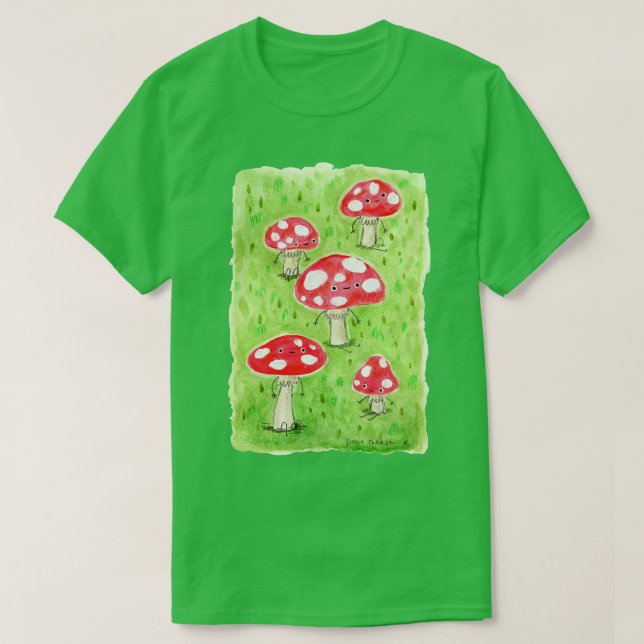 Svampar T Shirt (Design framsida)