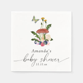 Svampbabydusch Pappersservett