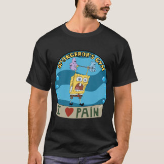 Svampbobbs gymfamilj t shirt