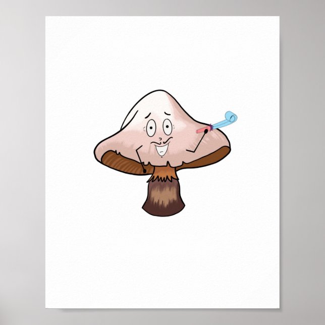 Svampdesign, festsvamp poster (Framsidan)