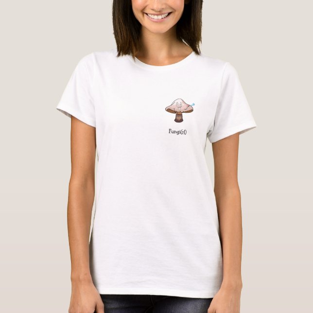 Svampdesign, festsvamp t shirt (Framsida)