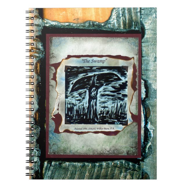 Svampen Anteckningsbok Med Spiral (Framsidan)