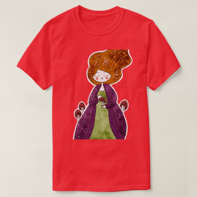 Svampen dam t shirt (Design framsida)