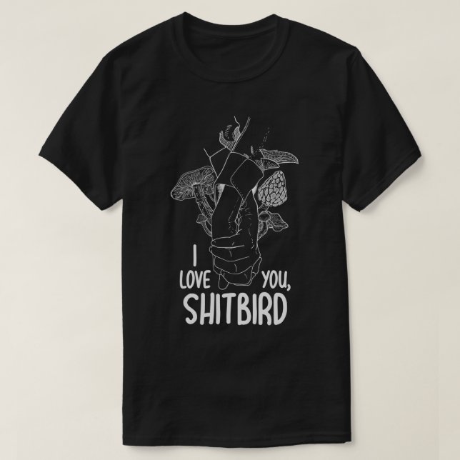 Svampfåglar T Shirt (Design framsida)