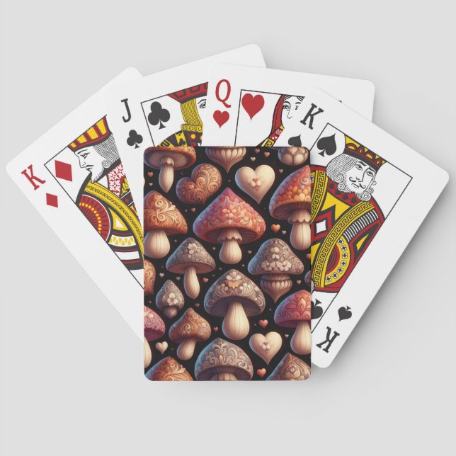 Svampfamilj Casinokort (Baksidan)