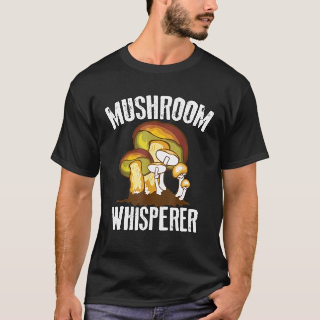 Svampflüsterare Cool Växtpatologi T Shirt (Framsida)