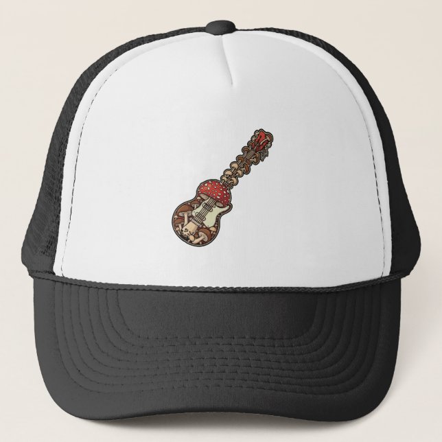Svampgitarr Keps (Framsida)