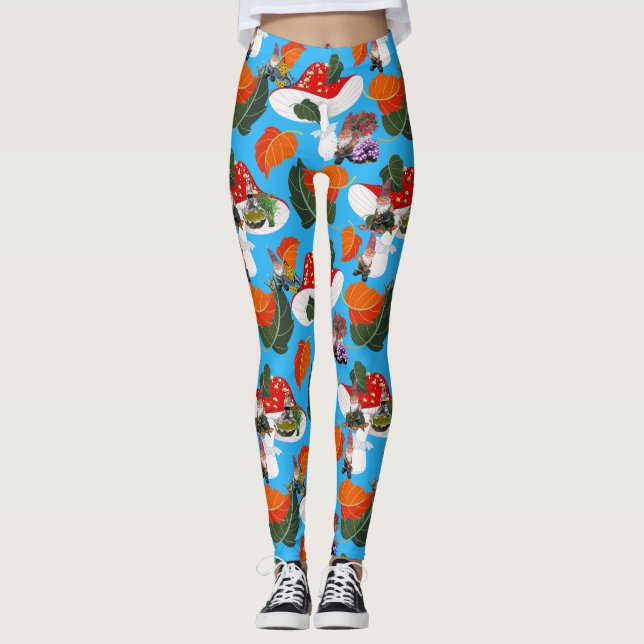 svampgnom leggings (Framsida)
