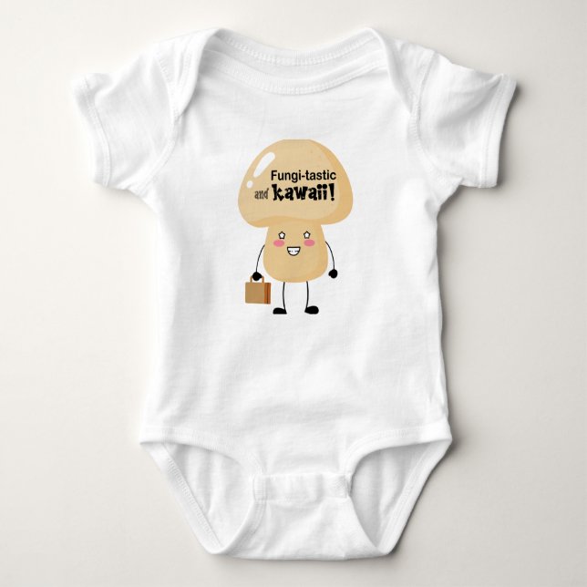 Svampi-tastik och kawaii t shirt (Framsida)