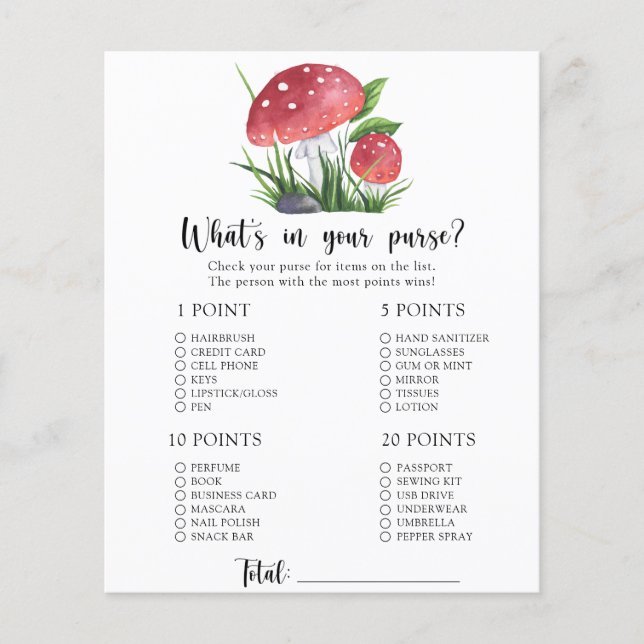 Svampi Whare i ditt handduschspel (Framsida)