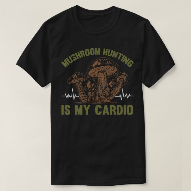 Svampjakt är mitt ljud t shirt (Design framsida)