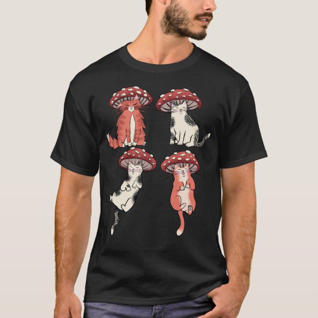 Svampkattsklubb T Shirt (Framsida)