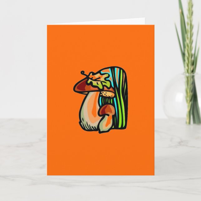 Svampkort Helgkort (Framsida)