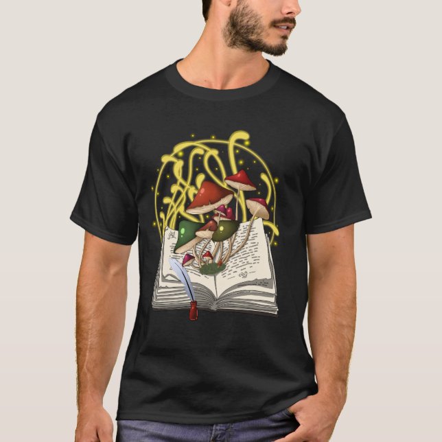Svampmagiska bok t shirt (Framsida)