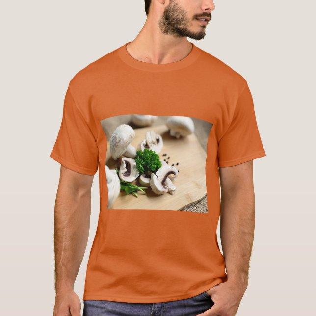 Svampmåltidströja T Shirt (Framsida)