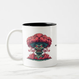 Svampmoln Tecknad Monster Mugg