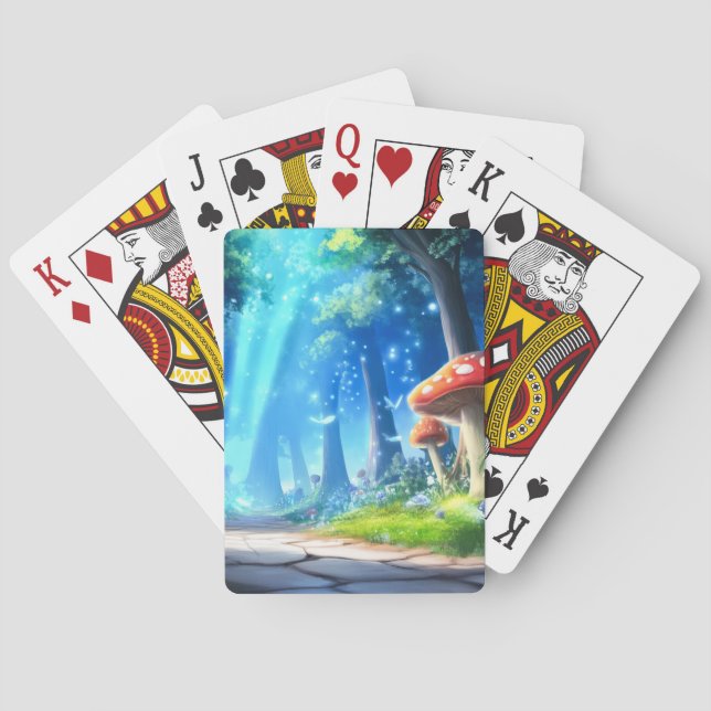 Svampskog Casinokort (Baksidan)