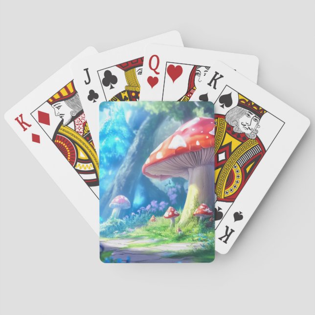 Svampskog Casinokort (Baksidan)