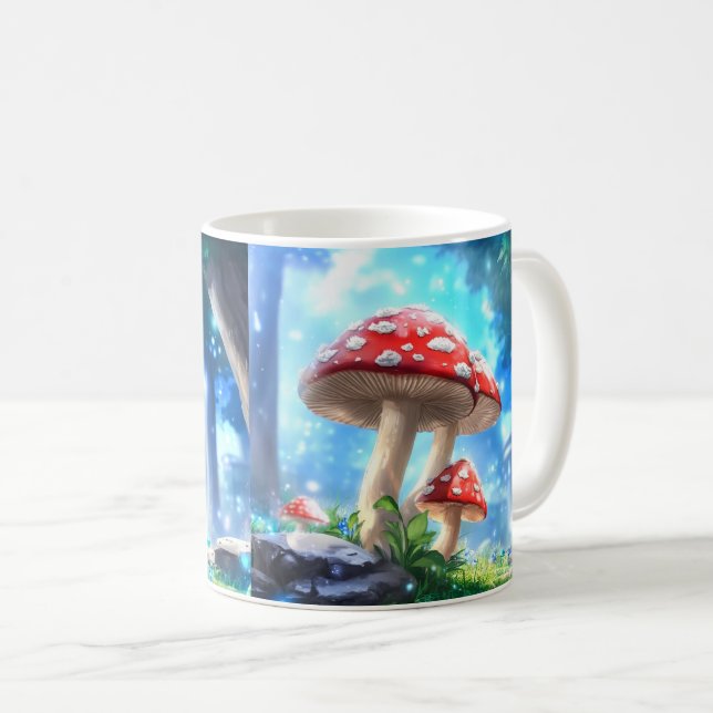 Svampskog Kaffemugg (Framsida höger)