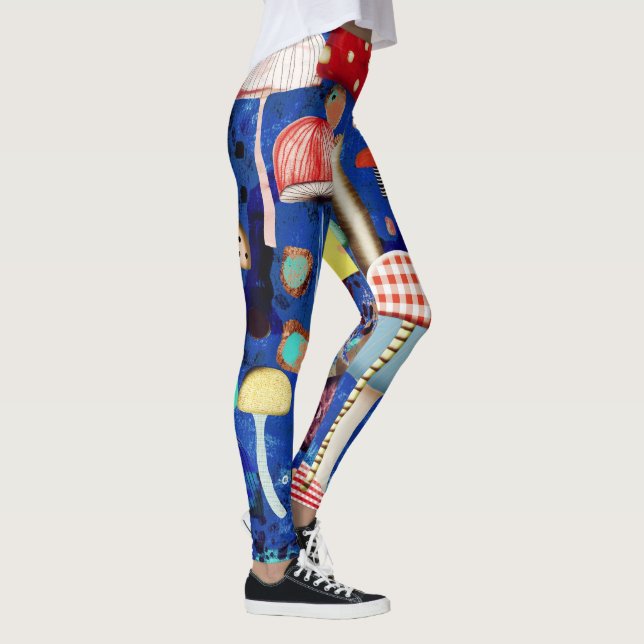 Svampsportkläder Leggings (Höger)