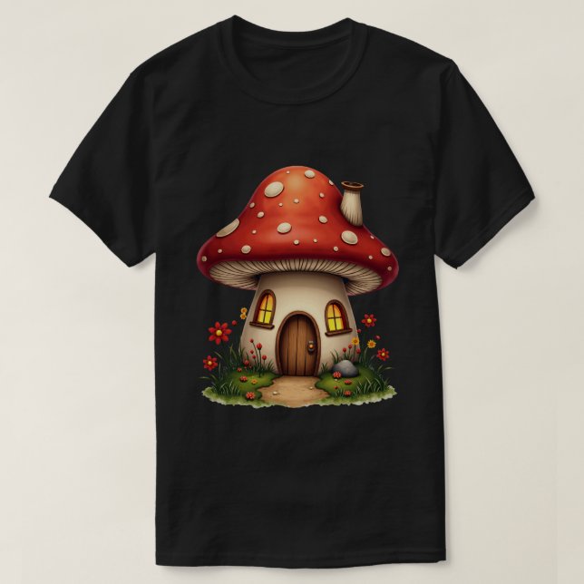 Svampstuga T Shirt (Design framsida)