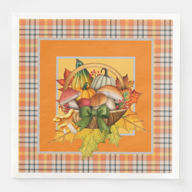 Svampsvampar Pappersservett (Framsida)