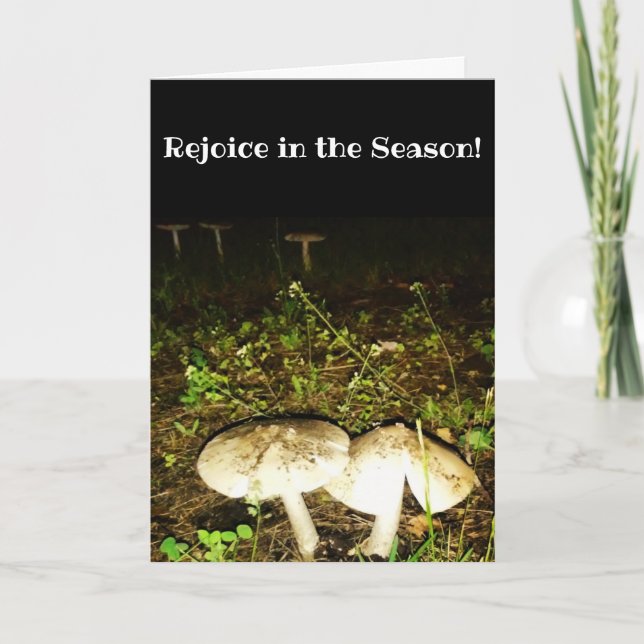 "Svampsvampar" Påsk-kort Kort (Framsida)