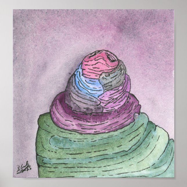 Svampväxt Poster (Framsidan)