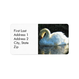 Svan Adressetikett
