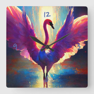 Svan-akan: Fyrkantig Klocka