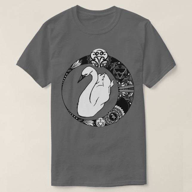 Svan Alchemical Emblem T Shirt (Design framsida)