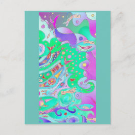 Svan Art-vykort Vykort